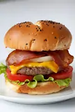 Bacon Burger With Cheese Single